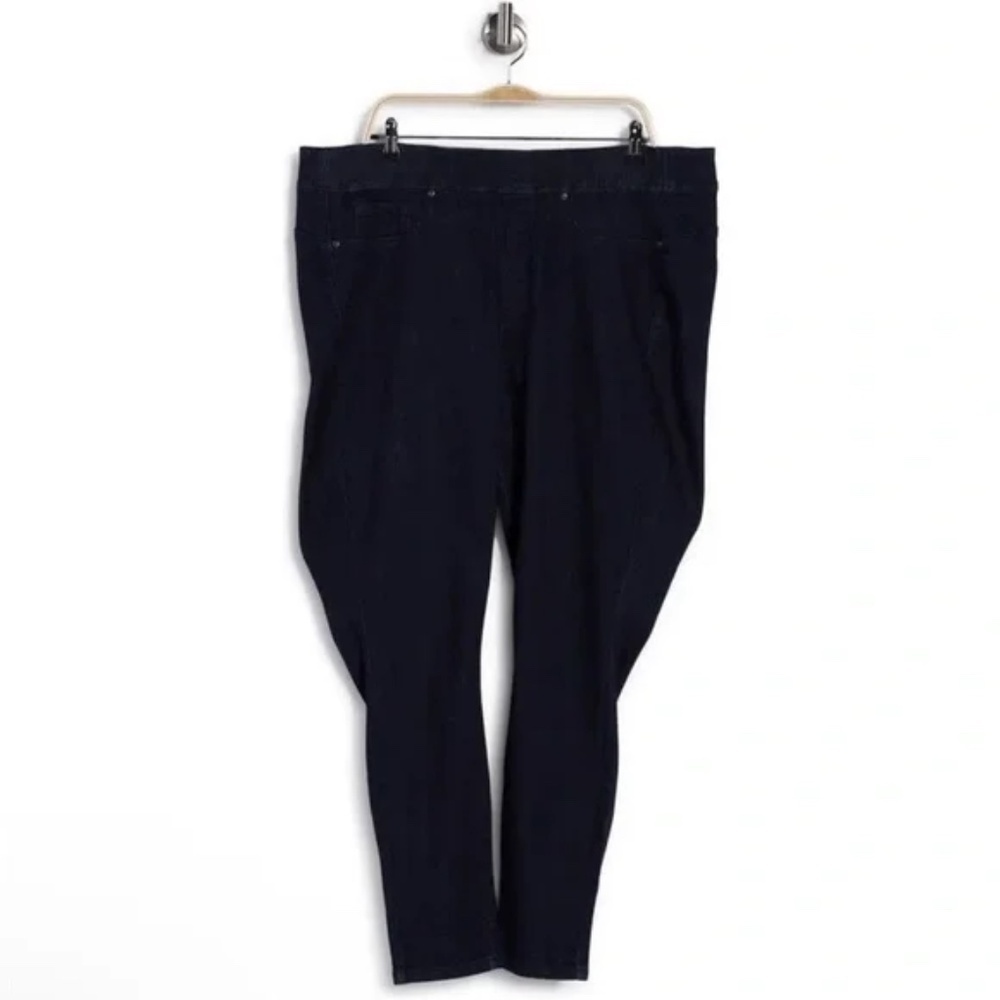 Curves 360 By NYDJ Sculpt Pull-On Leggings Jeans Jeggings in Black Plus Size 28
